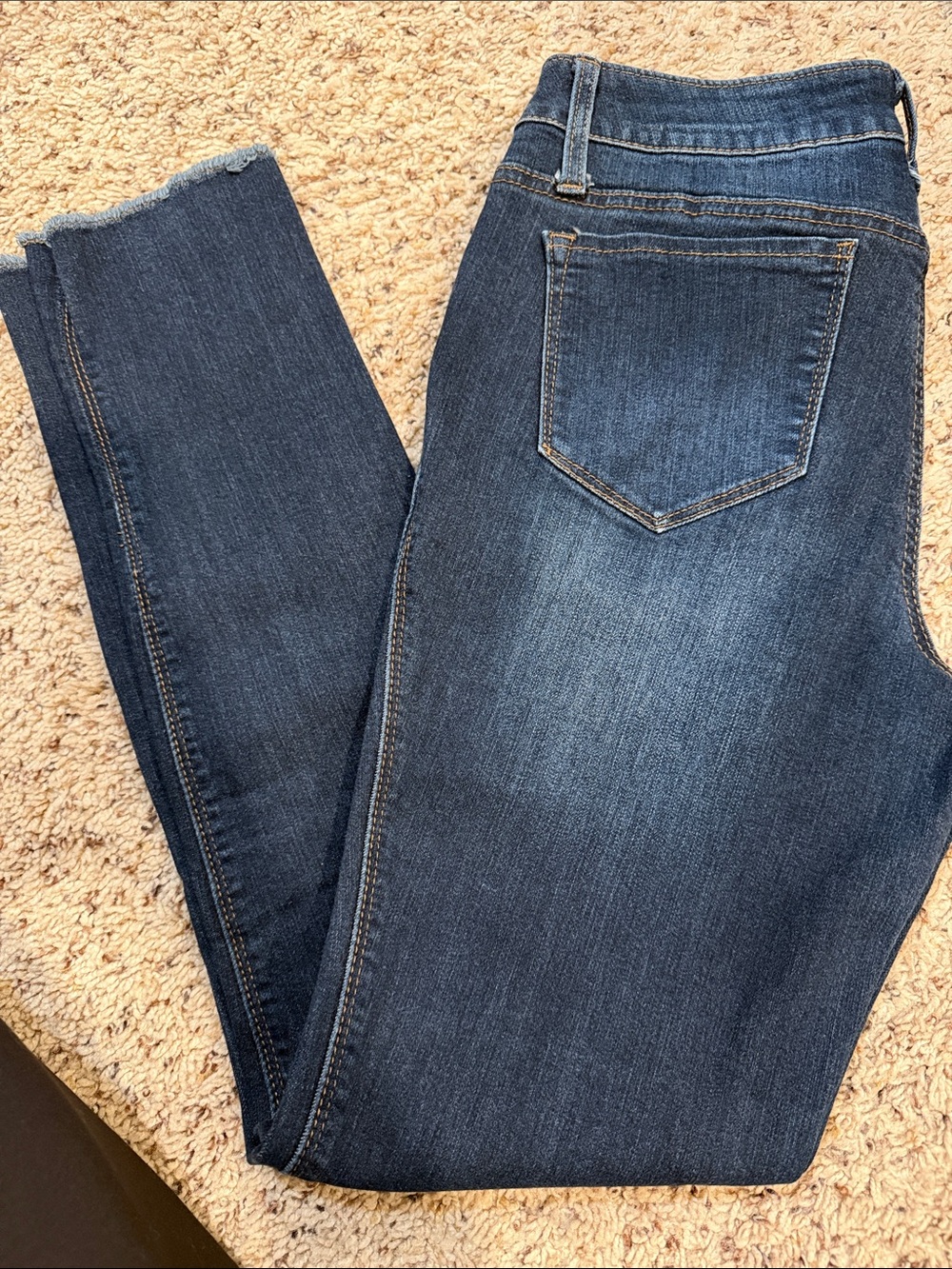 1822 Denim Dark Blue Skinny Jeans